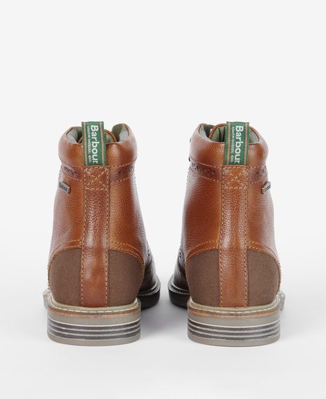 Barbour Seaton Brogues — Almond