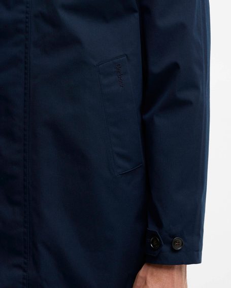Barbour Lorig Waterproof Mac — Navy