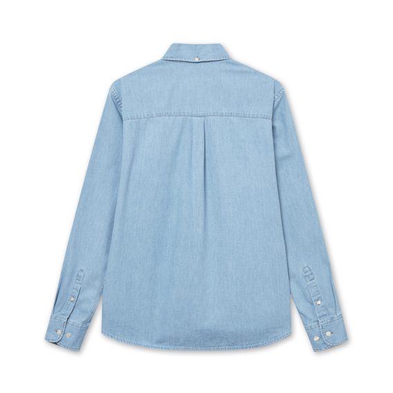 forét Hornet Chambray Shirt — Light Chambray