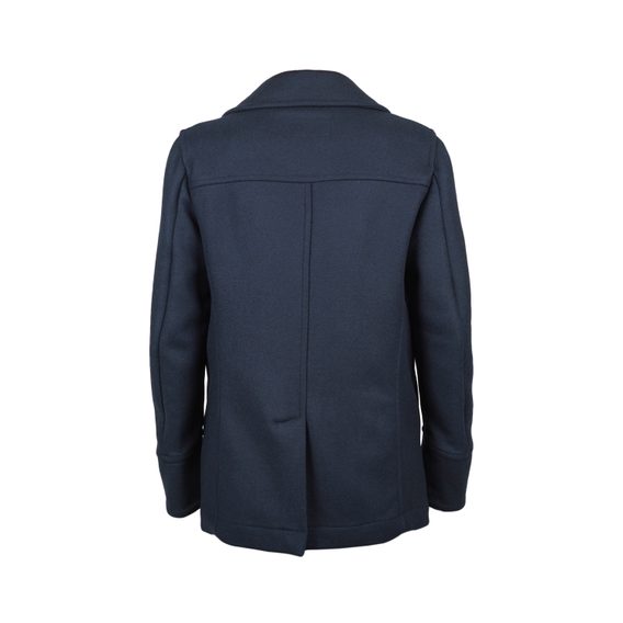 Vlněný peacoat Royal Row - navy