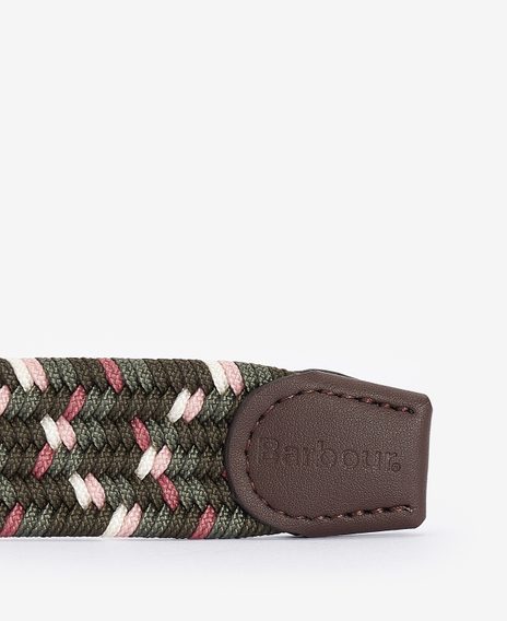 Barbour Kildare Webbing Belt — Glenmore Olive