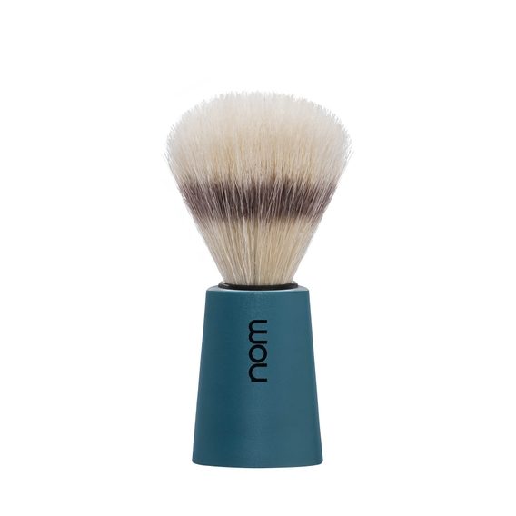Mühle nom CARL Shaving Brush (Pure Bristle, Petrol)