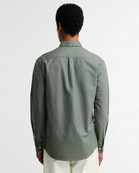Barbour Oxtown Tailored Shirt — Agave Green