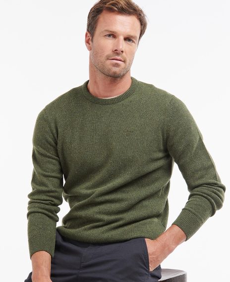 Svetr Barbour Tisbury Crew - Forest Green
