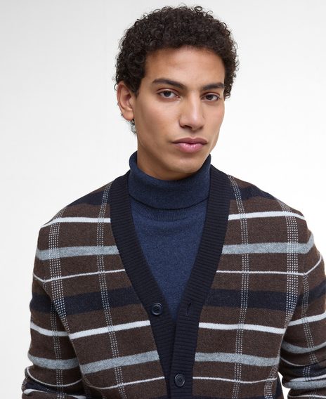 Barbour Kane Tartan Cardigan