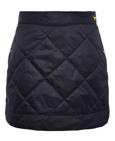 Barbour International Comet Quilted Mini Skirt