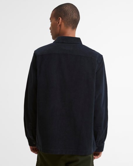 Barbour Tartan Trimmed Cord Overshirt