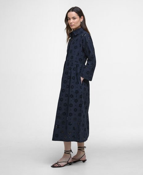 Barbour Melissa Broderie Anglaise Midi Dress
