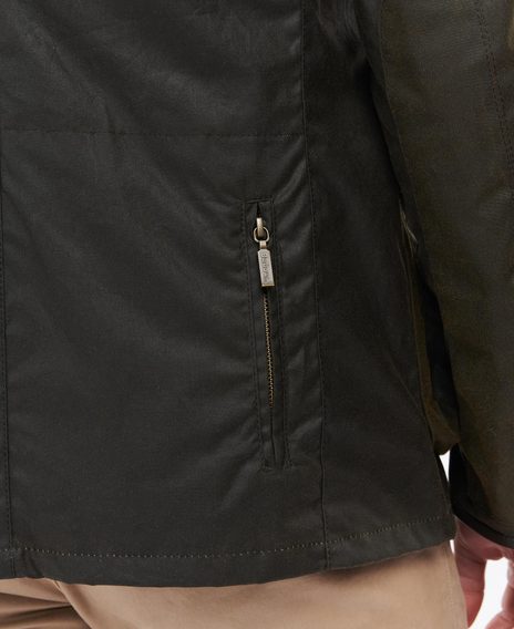 Voskovaná bunda Barbour Beacon Sport Jacket - olivová