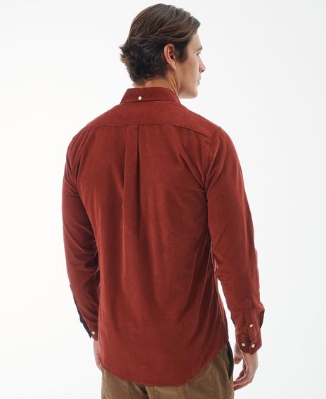 Barbour Ramsey Tailored Shirt — Brick Red