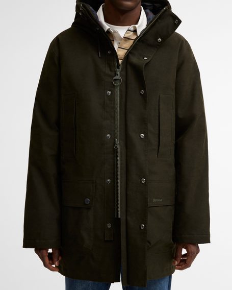 Barbour Northfield Winter Waterproof Parka — Sage