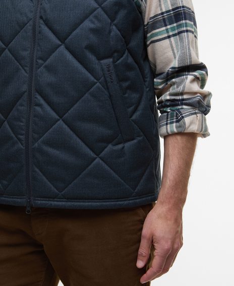 Barbour Winter Finn Gilet — Navy