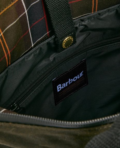 Barbour Field Wax Backpack — Olive