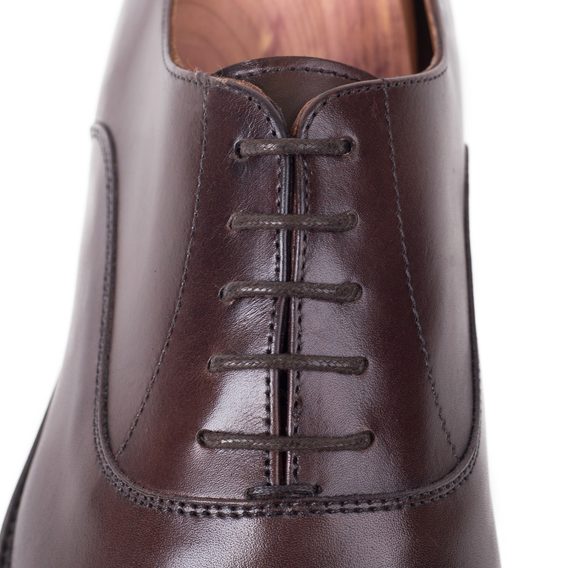 Elegantní oxfordky John & Paul - tmavě hnědé