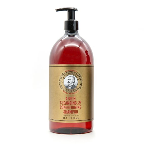 Ochranný šampon na vlasy Cpt. Fawcett Ricki Hall's Booze & Baccy (1000 ml)