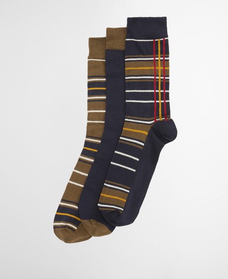 Barbour Tartan Socks Gift Box — Classic Tartan