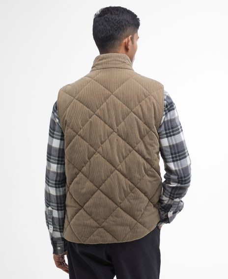 Barbour Cord Liddesdale Gilet — Fossil