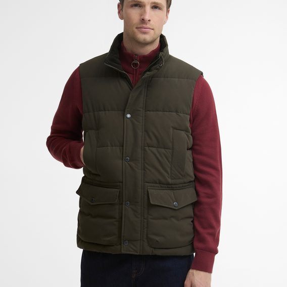 Barbour Lonnen Gilet — Sage