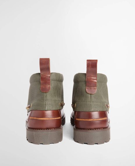 Barbour Harle Chukka Boots — Mahogany