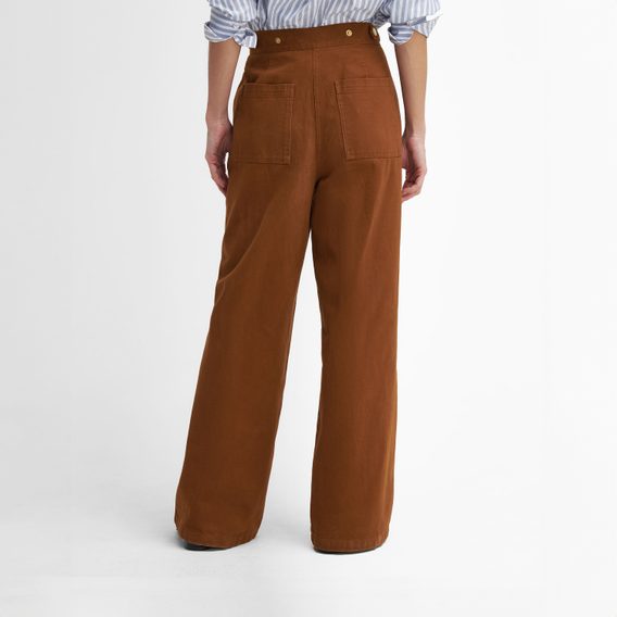 Barbour Allerston Utility Trousers — Old Gold