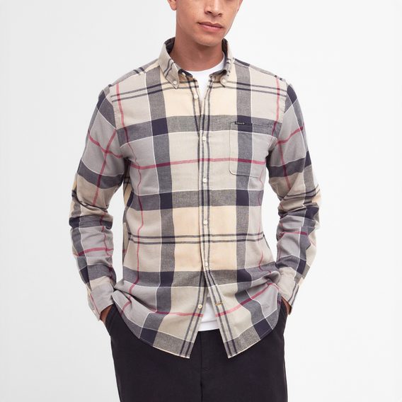 Barbour Glendale Tailored Fit Shirt — Dress Tartan