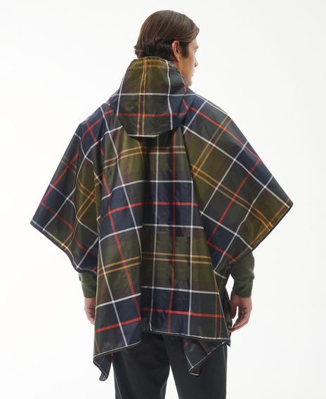 Barbour Tartan Showerproof Poncho