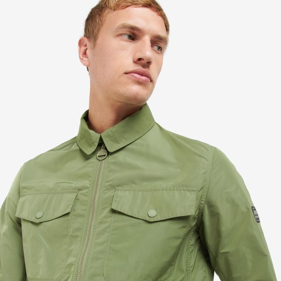 Lehká bunda Barbour International Quarry Casual Jacket - Light Moss