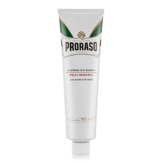 Krém na holení Proraso White pro citlivou pokožku - zelený čaj