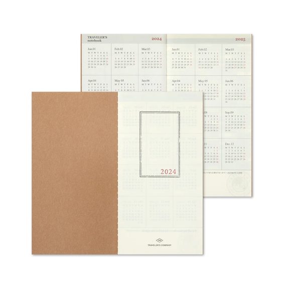 TRAVELER'S notebook 2024 Diary — Monthly