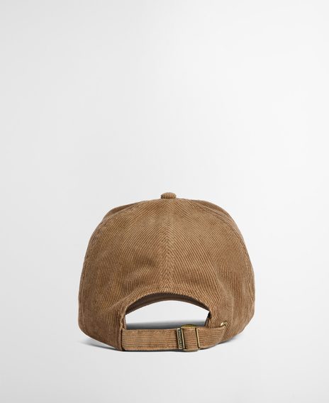 Barbour Bayfield Cord Cap — Beige