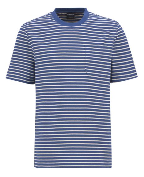 Barbour Frensham Striped T-Shirt — Dark Denim