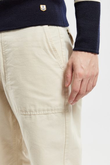 Armor Lux Fisherman's Trousers — Clear Oyster