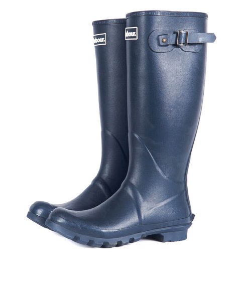 Barbour Men's Bede Wellington Boots — Navy