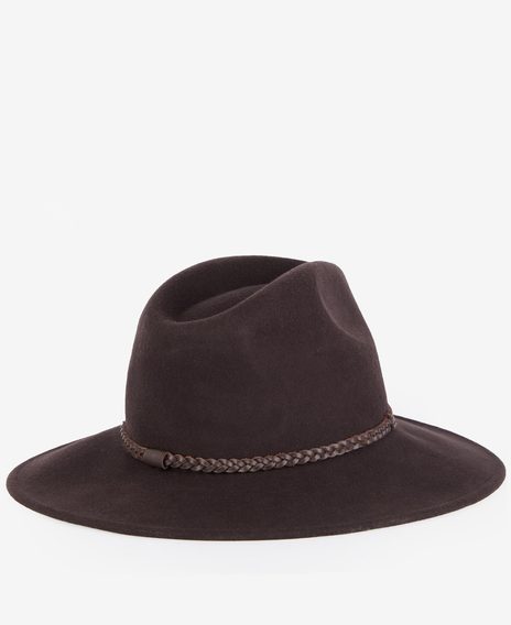 Barbour Tack Fedora — Chocolate/Praline