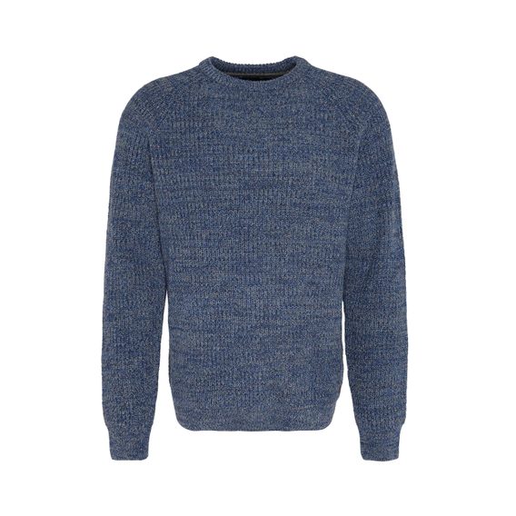 Barbour Horseford Crew Neck Jumper — River Blue