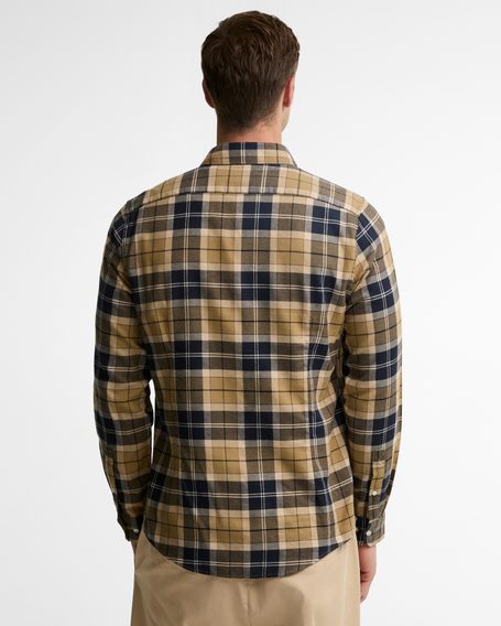 Barbour Fortrose Tailored Long-Sleeved Shirt — Birchwood Dress Tartan