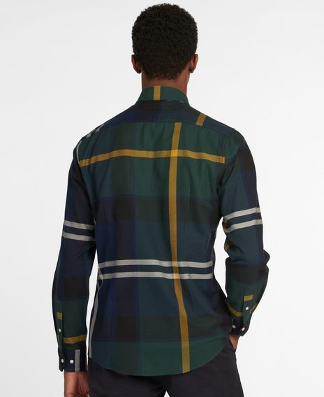 Barbour Dunoon Tailored Shirt — Seaweed Tartan
