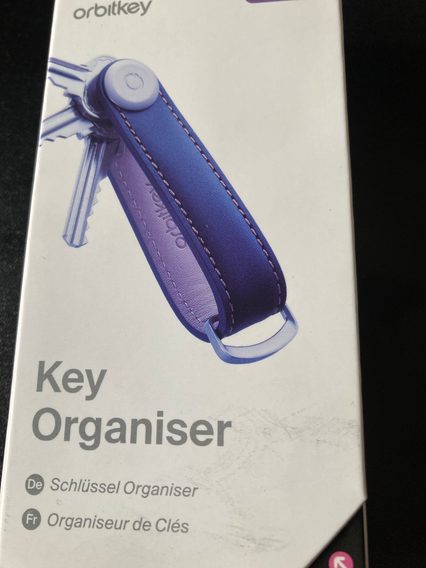 Bazar: Orbitkey 2.0 — Leather Navy