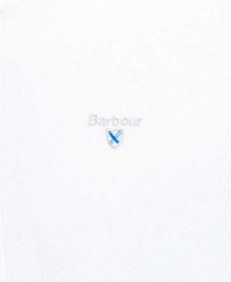 Barbour Oxford Tailored Long-Sleeved Shirt — White