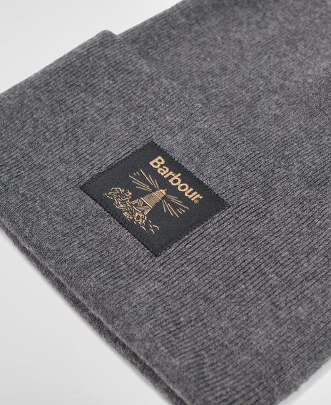 Barbour Harton Beanie — Charcoal