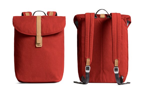 Minimalistický batoh Bellroy Slim Backpack - Red Ochre