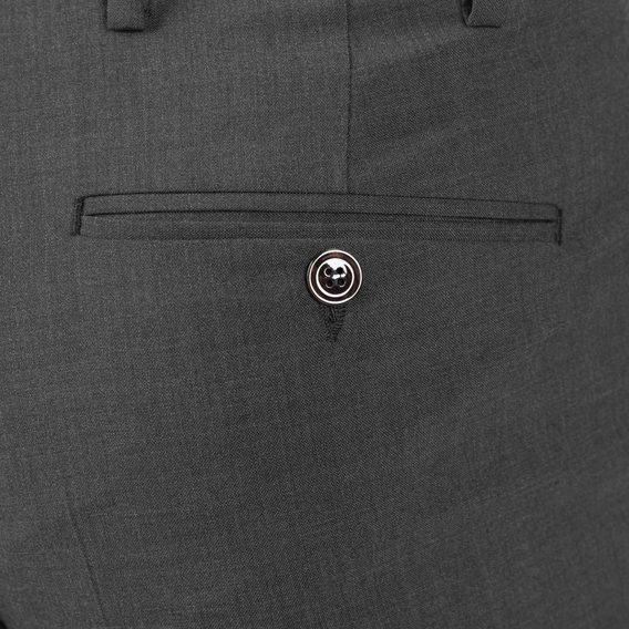 Vlněný oblek John & Paul - tmavě šedý