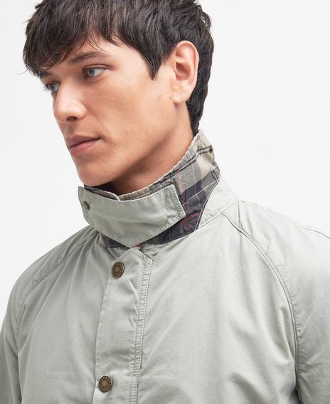 Barbour Tracker Casual Jacket — Forest Fog