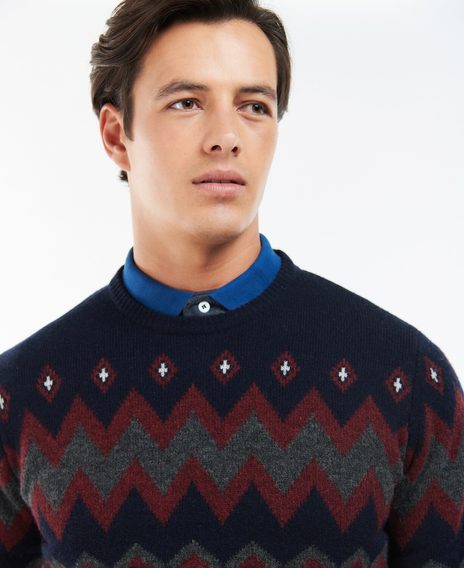 Barbour Regis Fairisle Sweatshirt