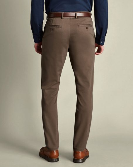 Charles Tyrwhitt Ultimate Non-Iron Chinos — Mocha