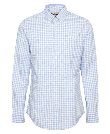 Barbour Kanehill Tailored Shirt — Sky