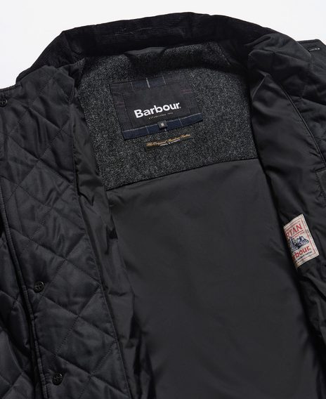 Barbour Horton Quilted Jacket — Classic Black