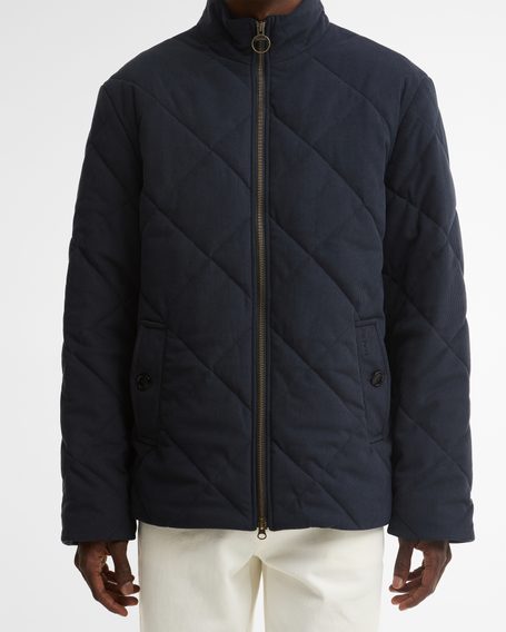 Barbour Corden Quilted Jacket — Navy