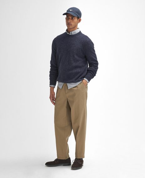 Barbour Tainsbury Crew Neck Jumper — Navy