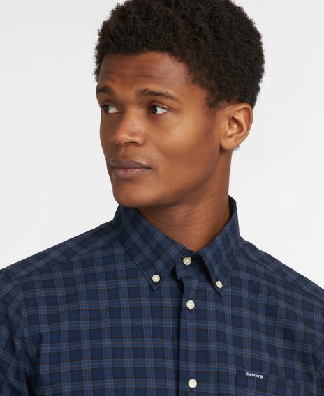 Barbour Lomond Tailored Shirt — Midnight Tartan